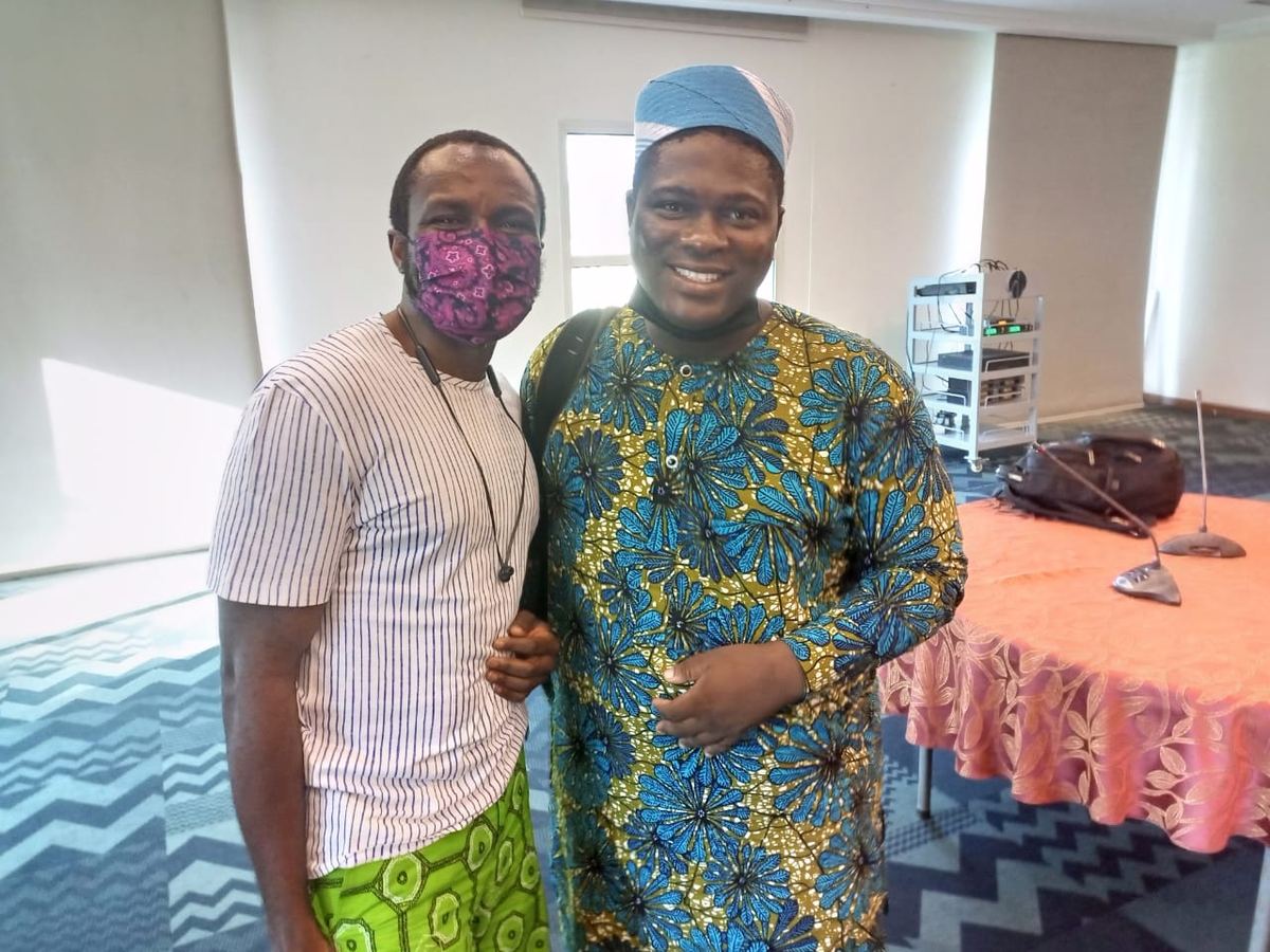 Rencontre entre l'équipe ACJESPN et des acteurs locaux à Porto-Novo